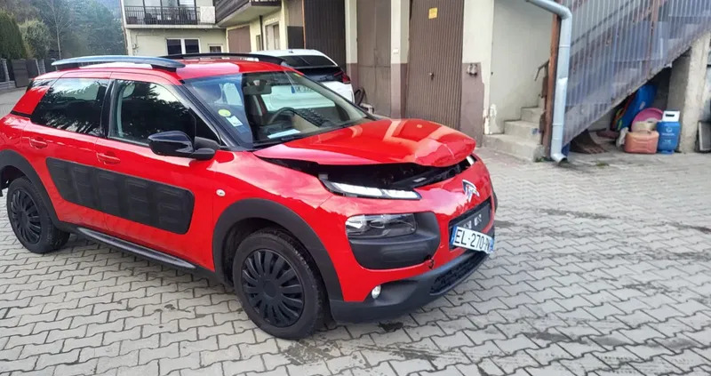 Citroen C4 Cactus cena 25900 przebieg: 126839, rok produkcji 2017 z Iwonicz-Zdrój małe 121